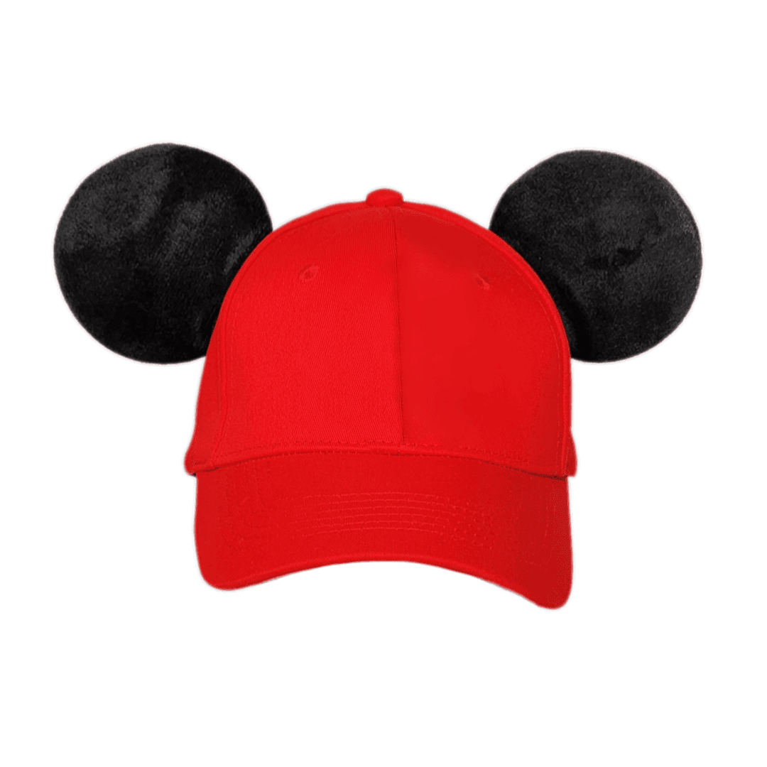 Classic Mouse Ear Hat -Red