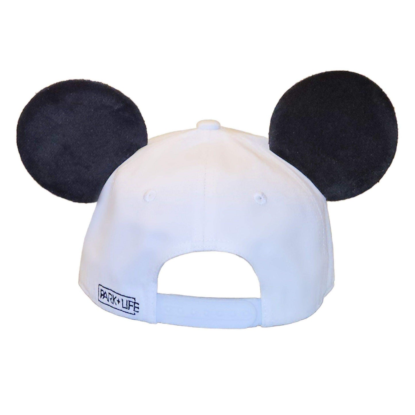 Daisy Mouse Ear Hat -White