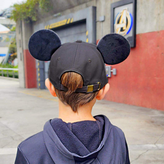 True Original Black Mouse Ear Hat for Kids