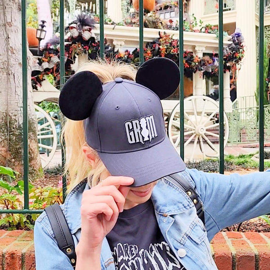 Grim High Ponytail Mouse Ear Hat
