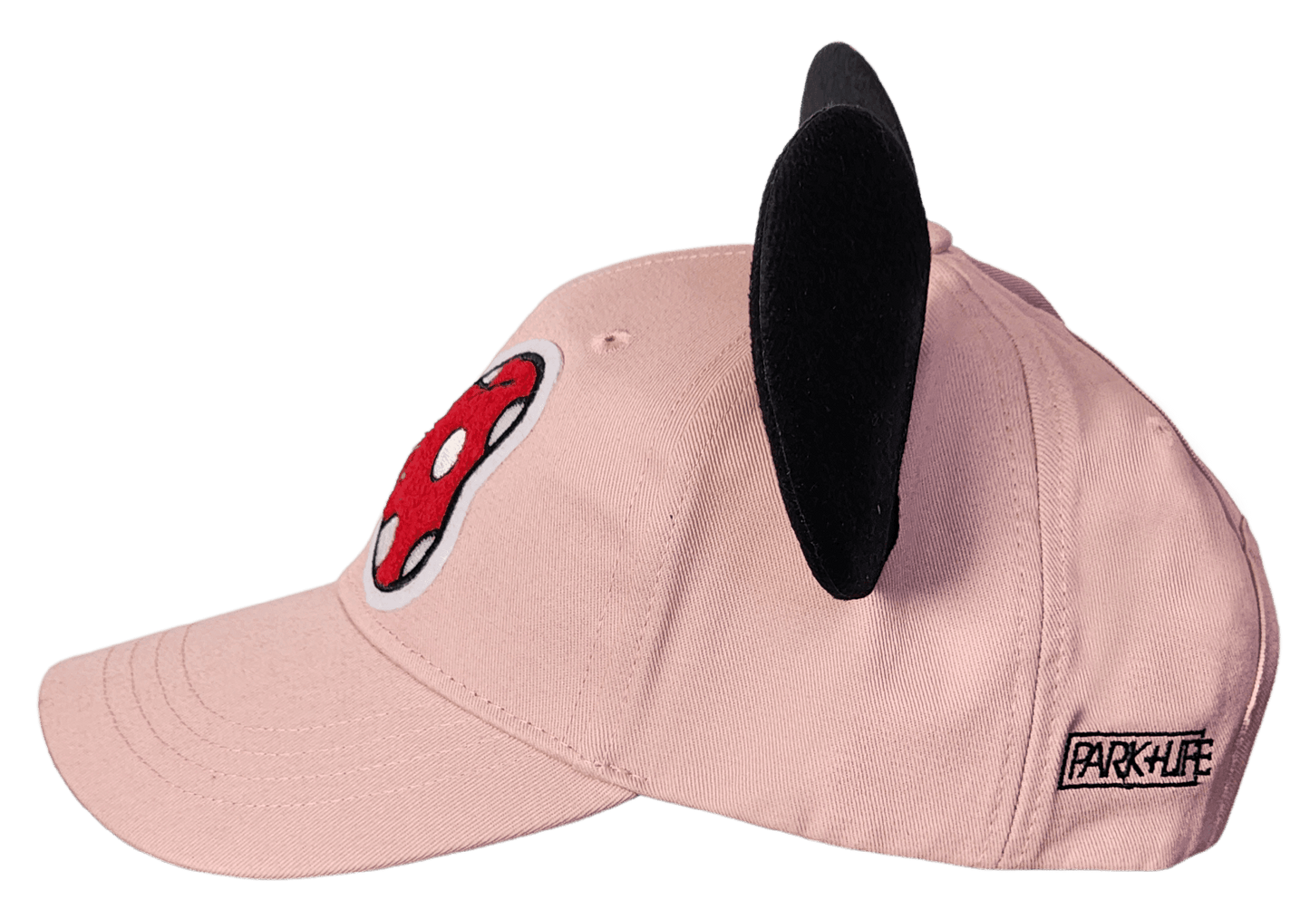 Minnie Bow Ponytail Mouse Ear Hat -Pink