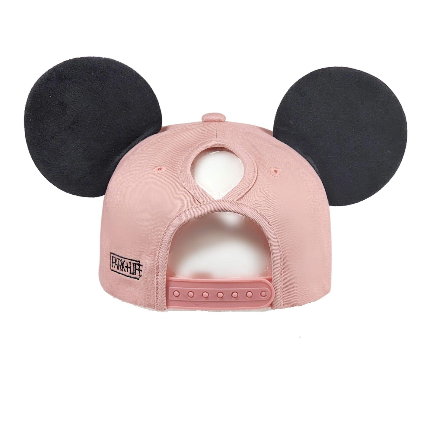 Minnie Bow Ponytail Mouse Ear Hat -Pink