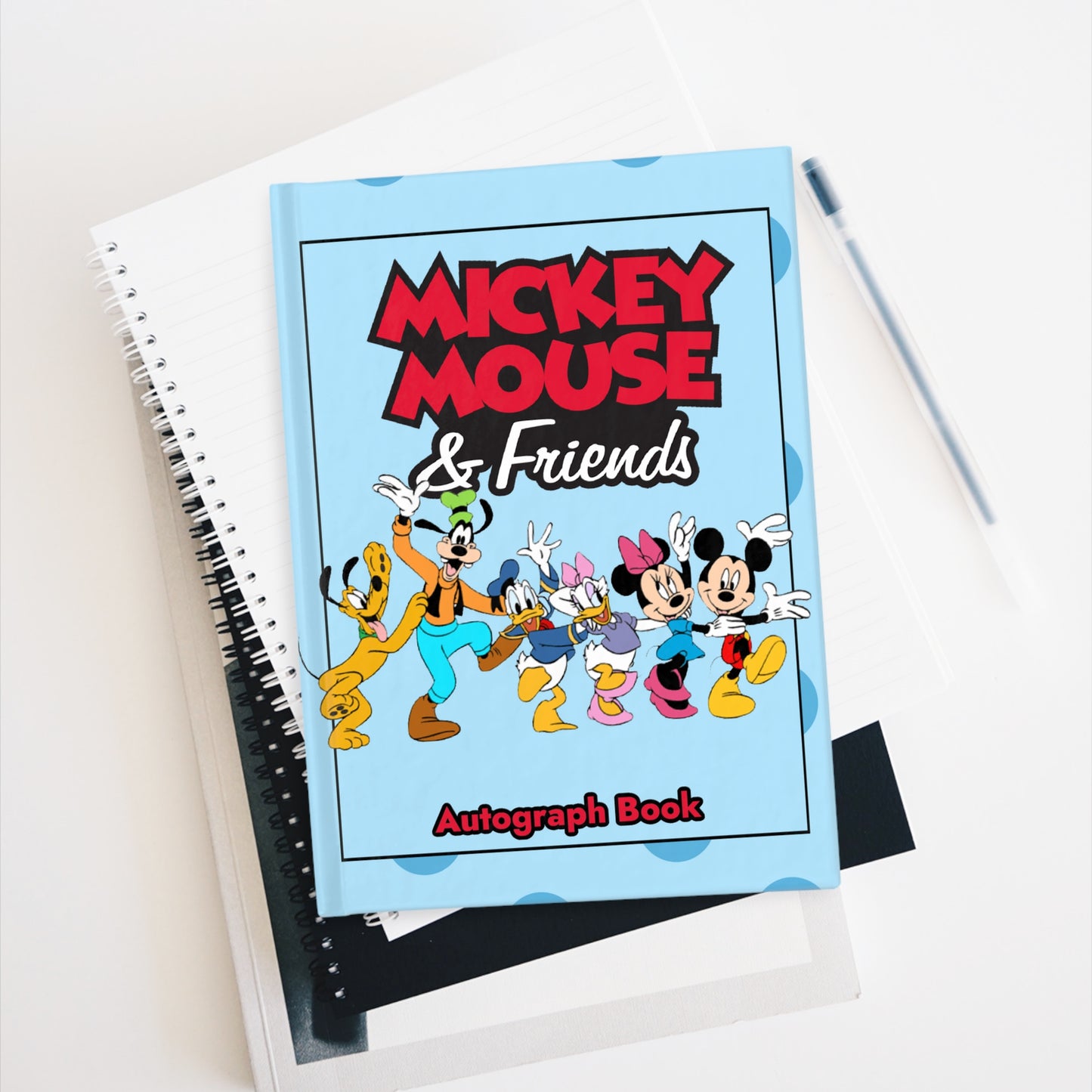 Mickey & Friends Autograph Book