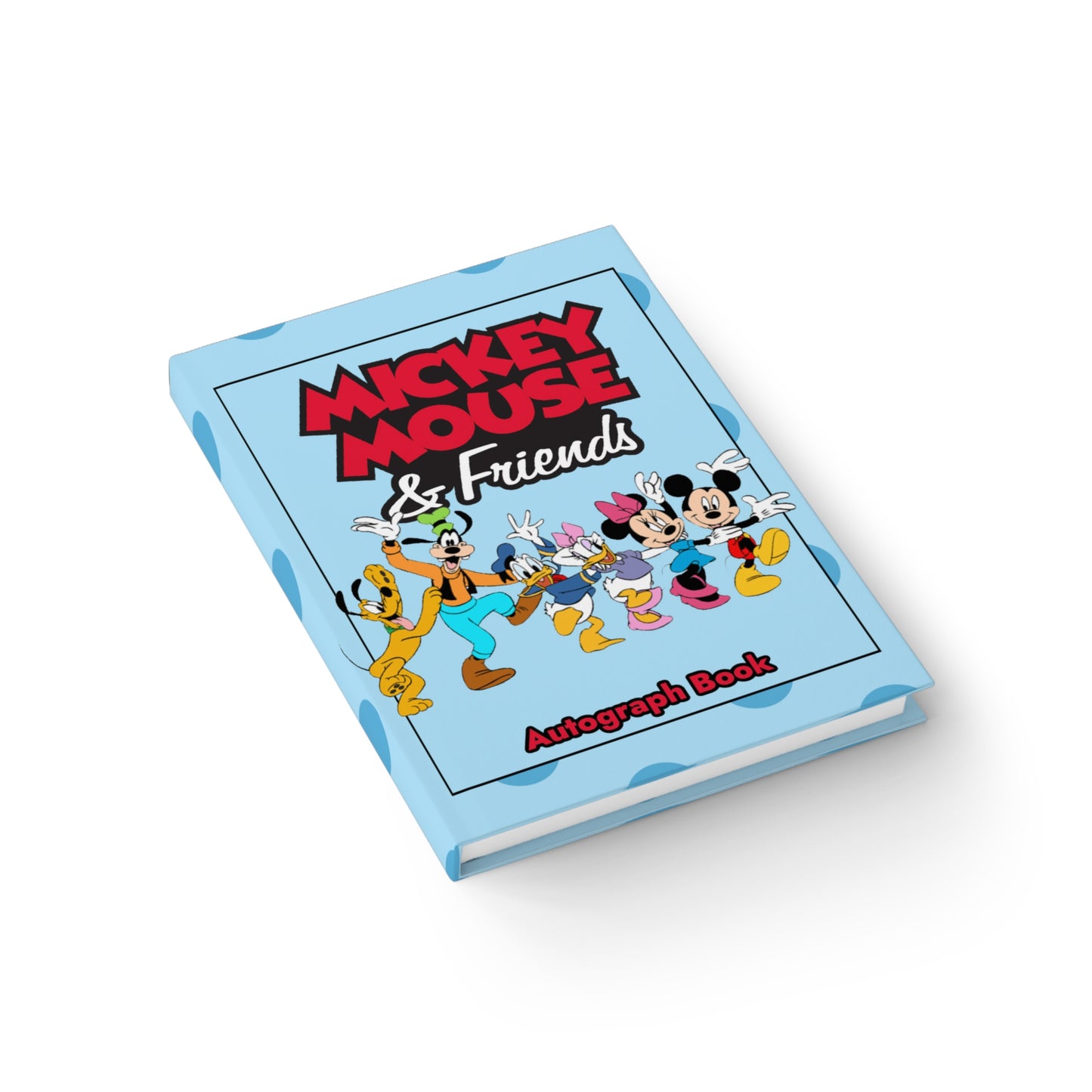 Mickey & Friends Autograph Book