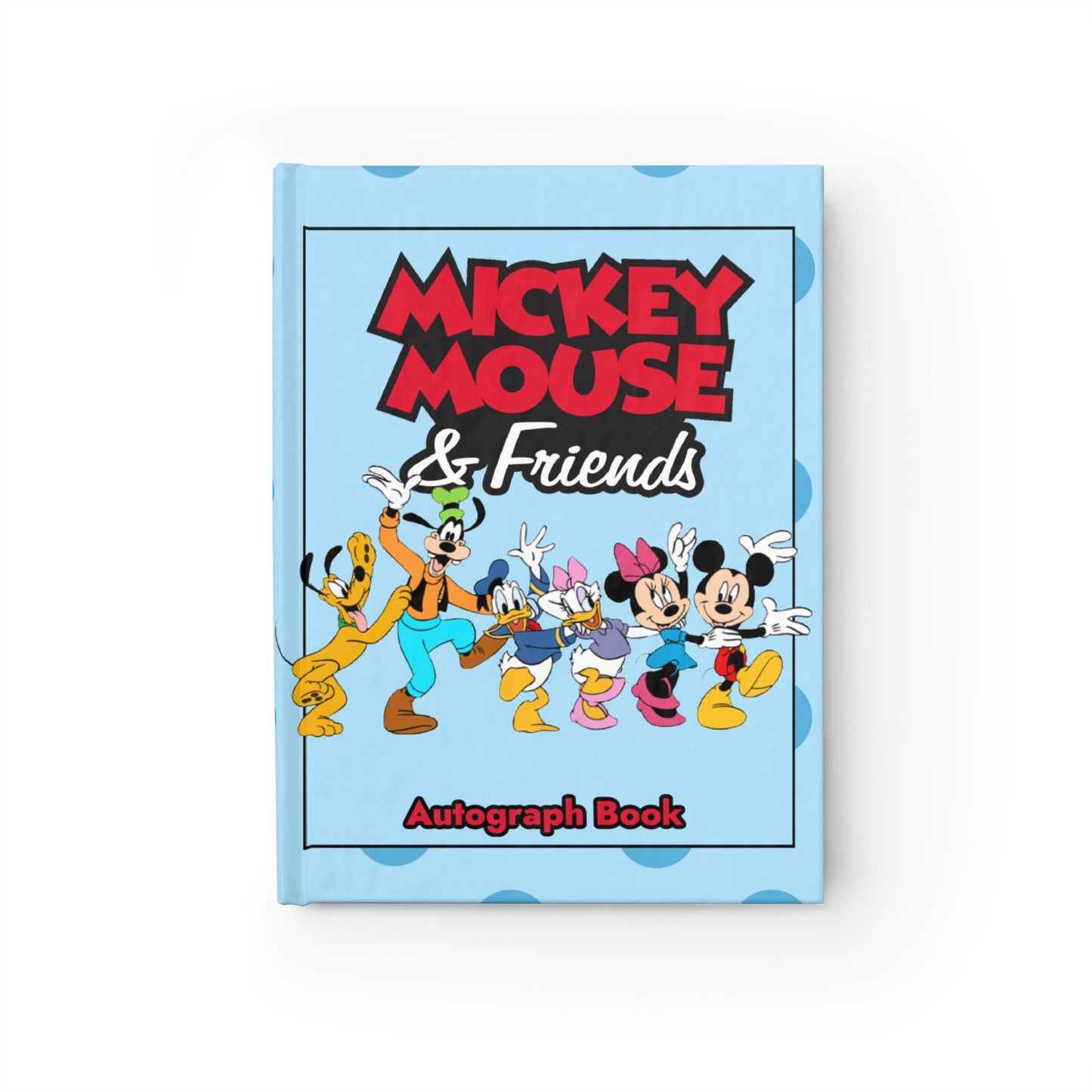 Mickey & Friends Autograph Book