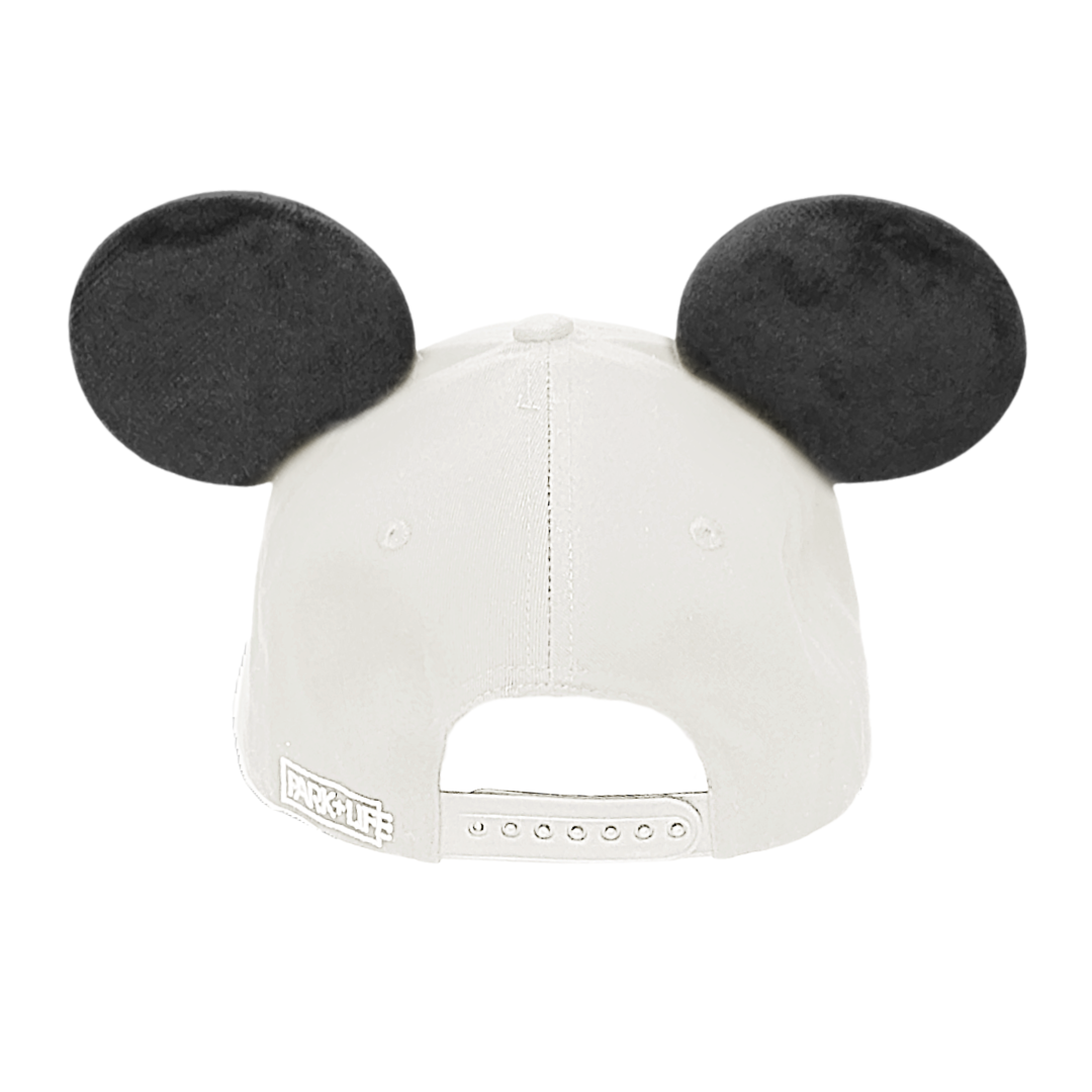 Classic Mouse Ear Hat -White