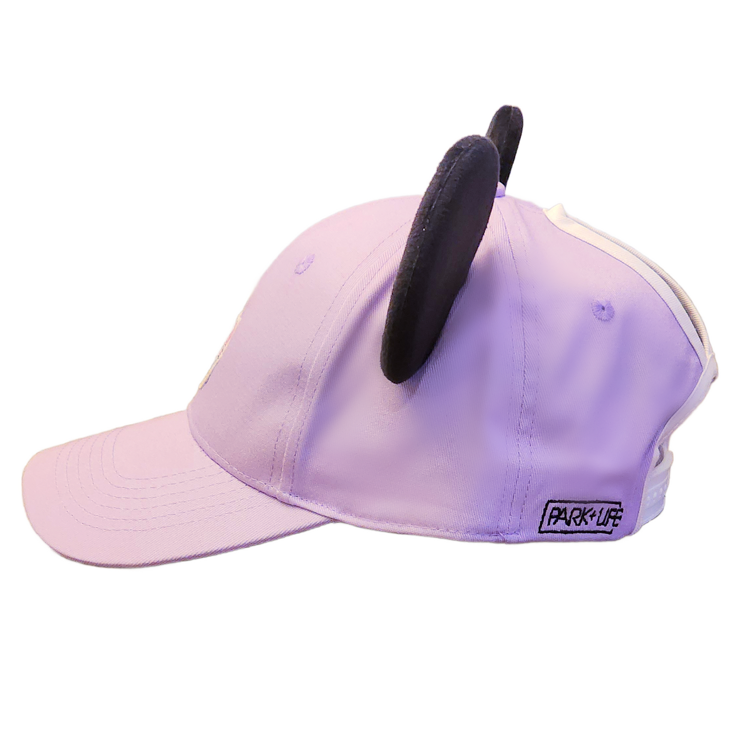 Classic Mouse Ear Ponytail Back Hat - Lilac