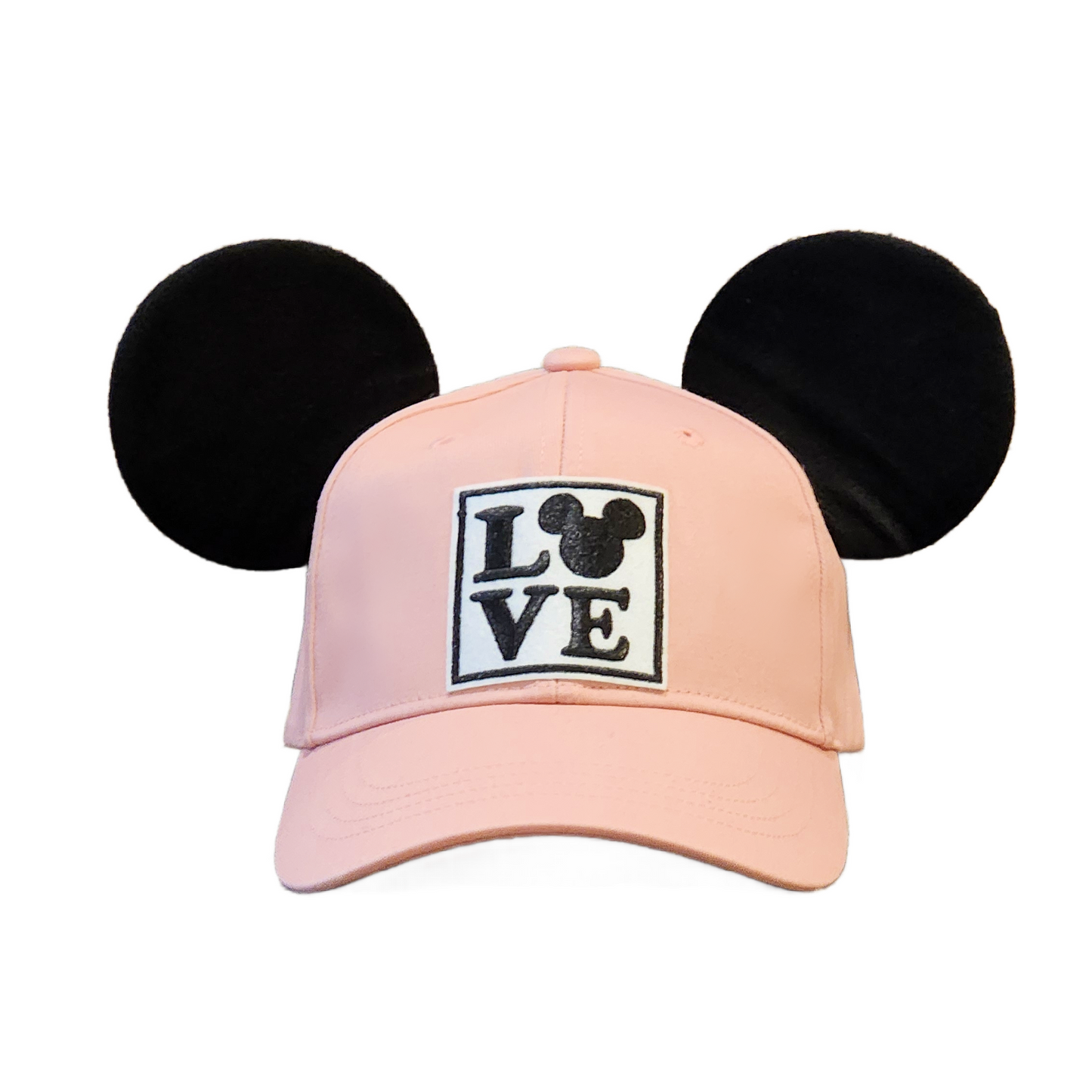 Love High Ponytail Mouse Ear Hat