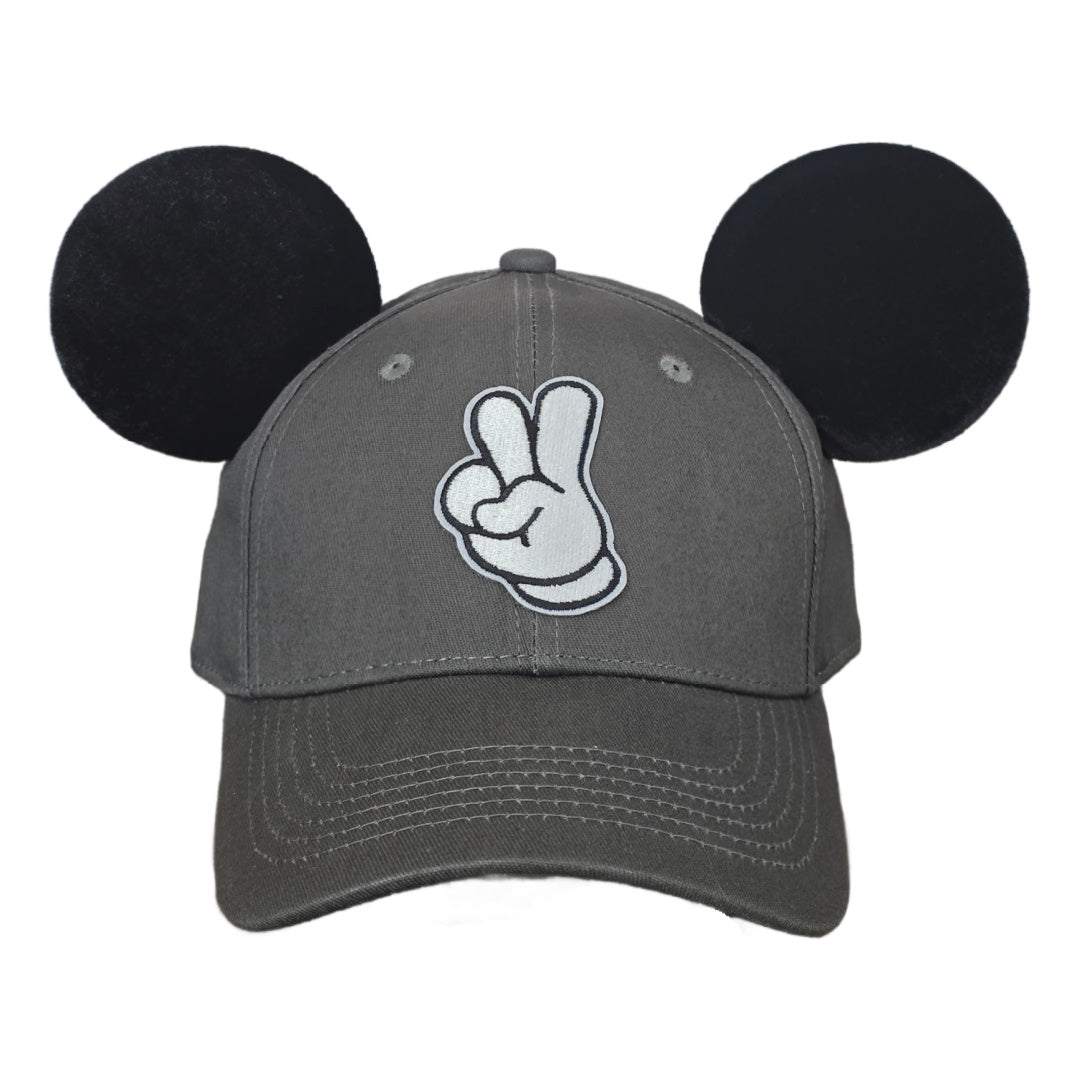 Magical Vibes Charcoal Mouse Ear Hat