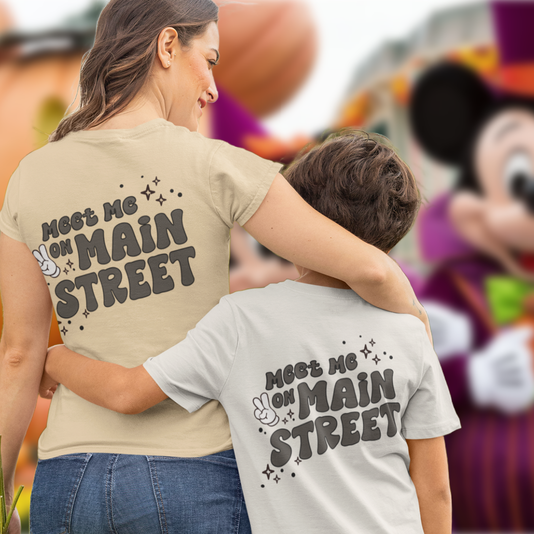 Meet Me on Main Street Kids Tee