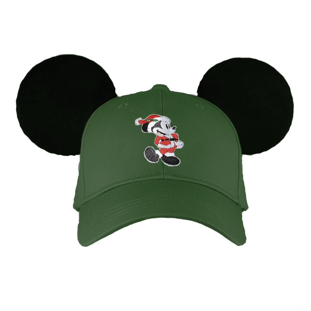 Silly Santa Ponytail Mouse Ear Hat