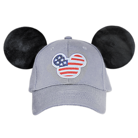 Stars & Stripes Hat -Gray