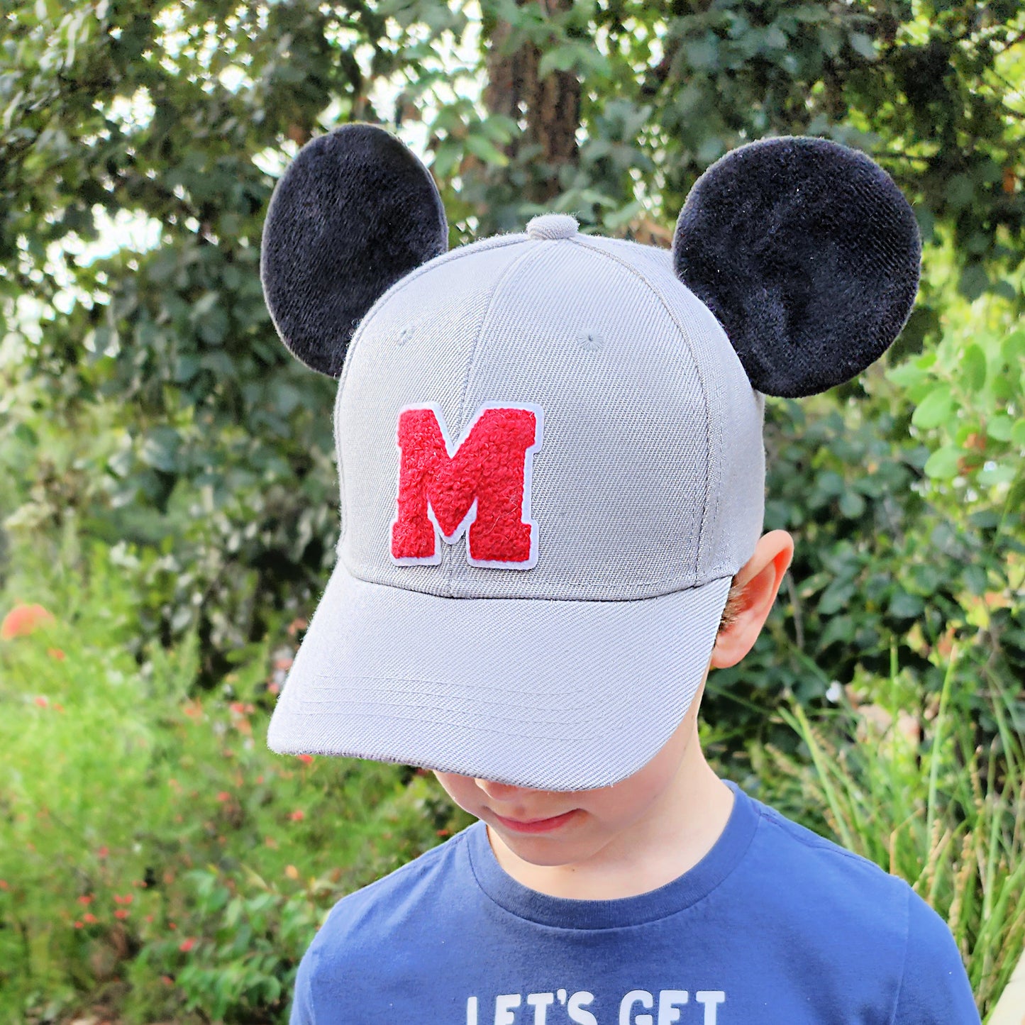 Letterman M Kid's Mouse Ear Hat