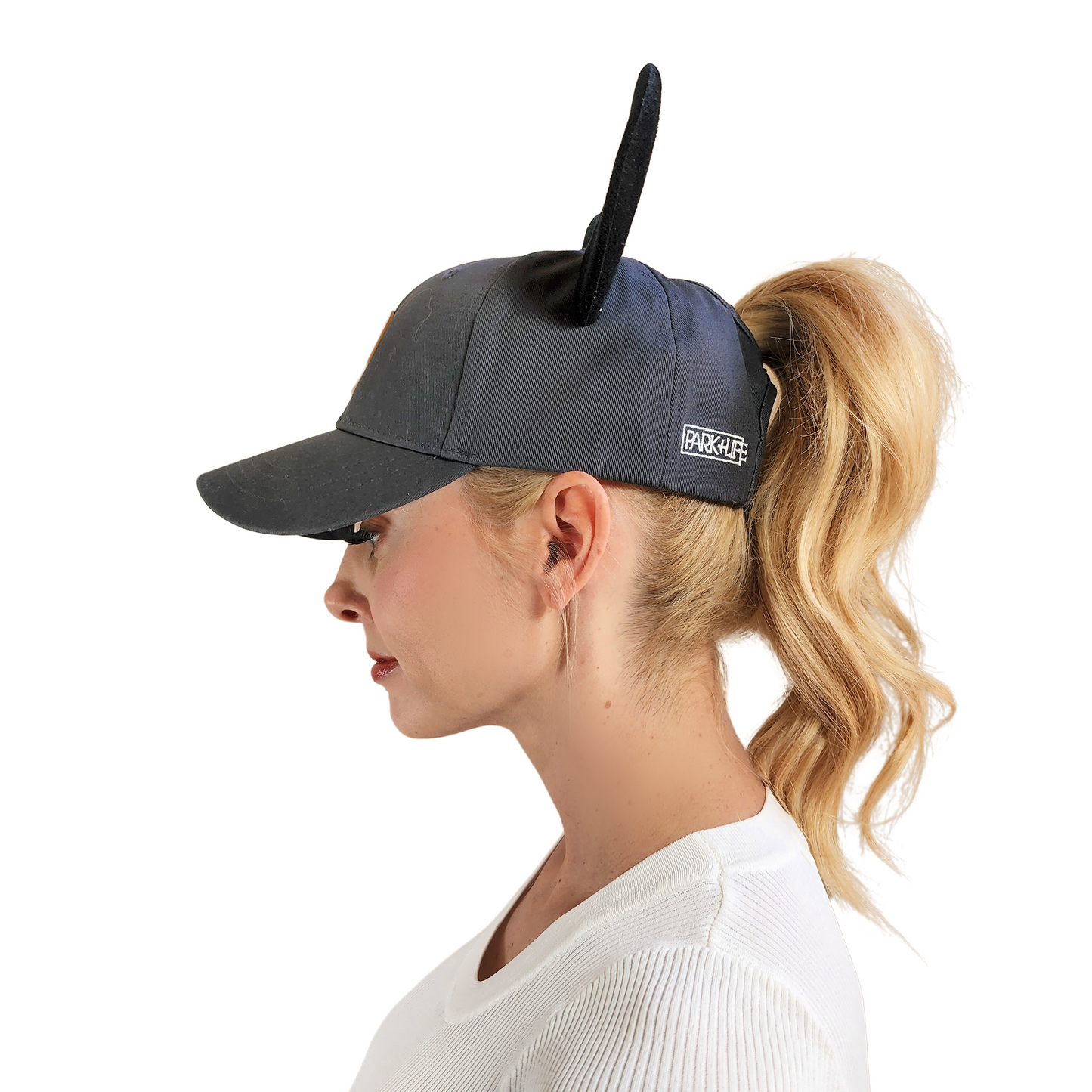 True Original High Ponytail Hat -Charcoal