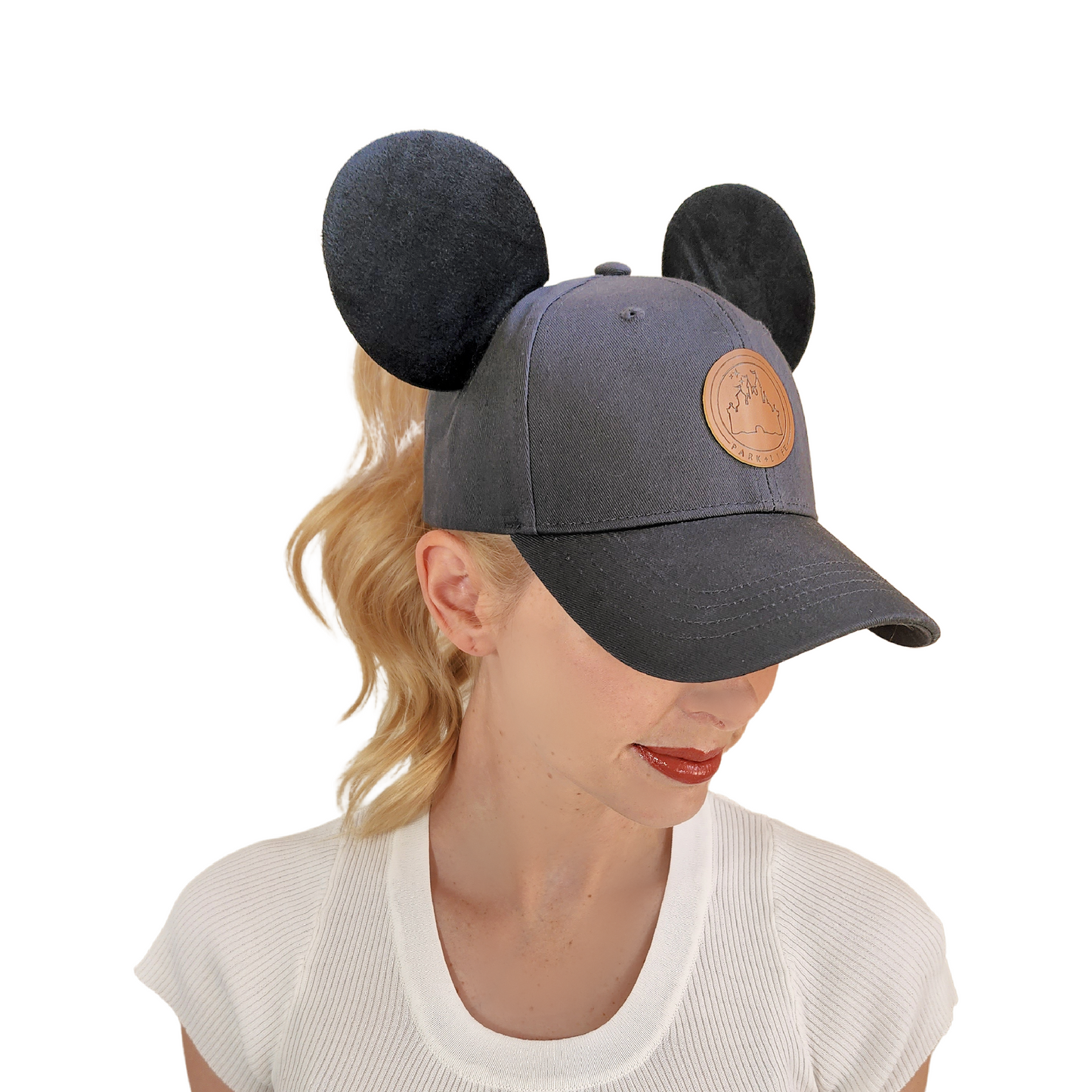 True Original High Ponytail Hat -Charcoal